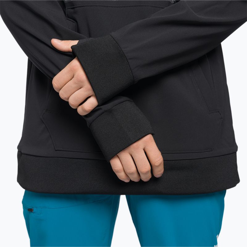 Felpa softshell da uomo The North Face Printed Tekno Hoodie nero/bianco 9
