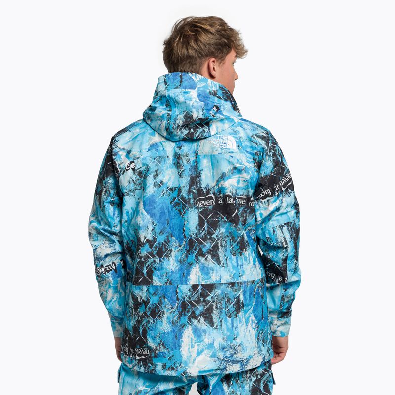 Giacca da snowboard da uomo The North Face Printed Dragline norse blue 4