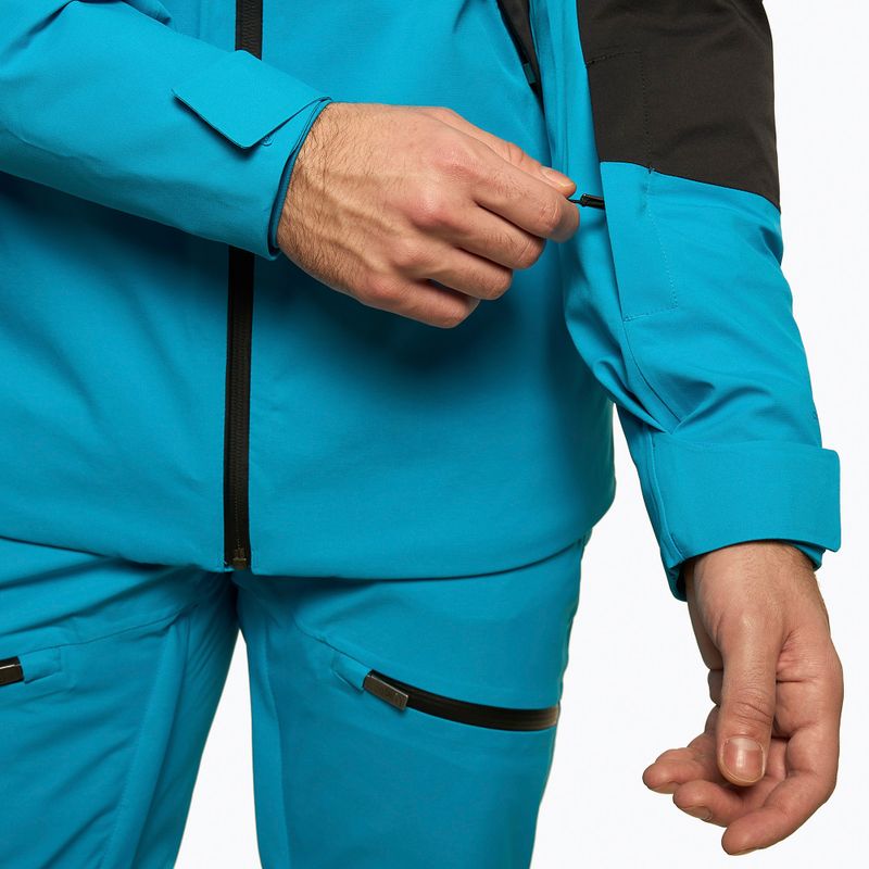 Giacca da sci da uomo The North Face Chakal acoustic blu/nero 5
