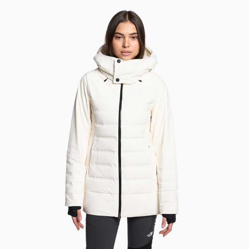 Piumino donna The North Face Disere Down Parka gardenia bianco