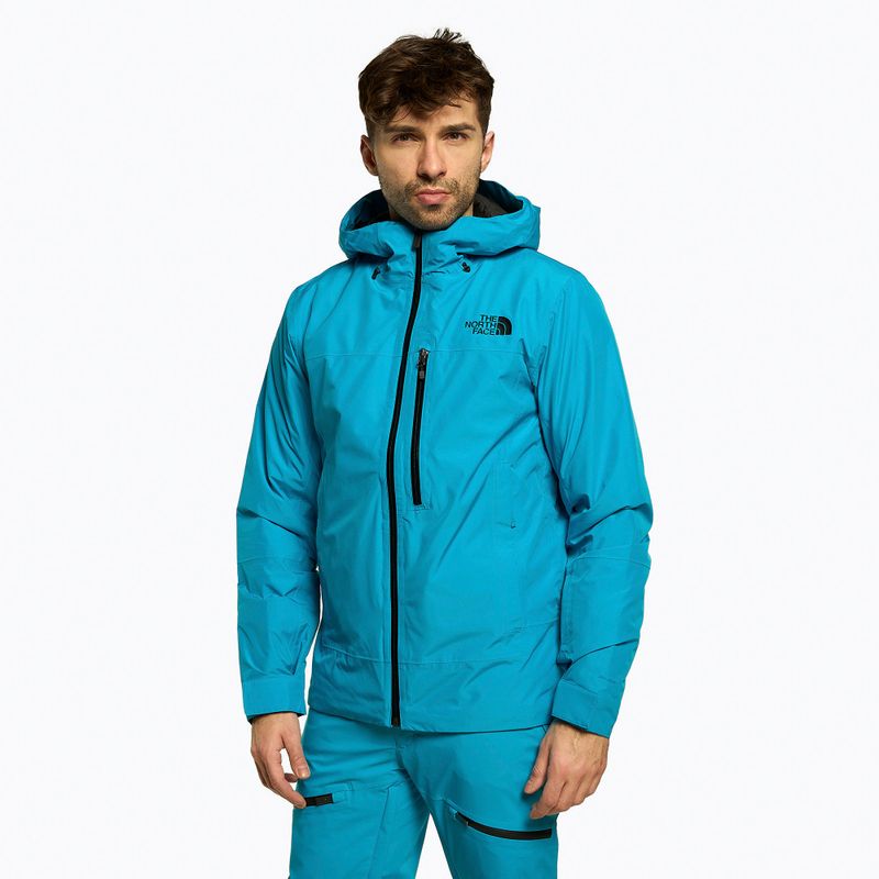 Giacca da sci da uomo The North Face Descendit acoustic blu