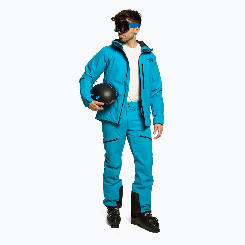 Giacca da sci da uomo The North Face Descendit acoustic blu 2