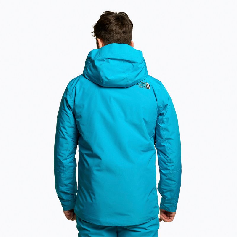 Giacca da sci da uomo The North Face Descendit acoustic blu 3