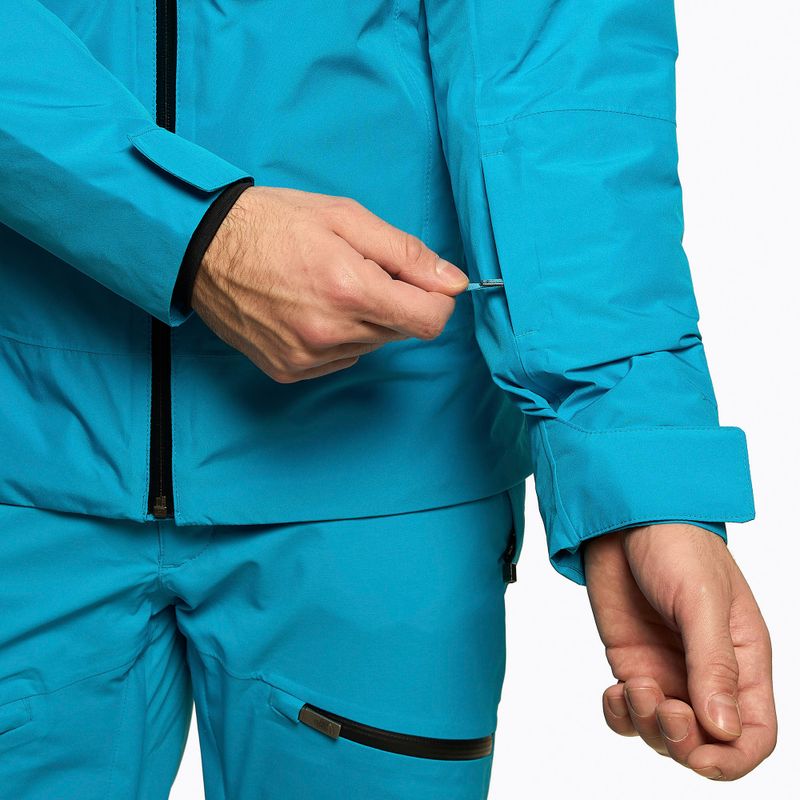 Giacca da sci da uomo The North Face Descendit acoustic blu 5