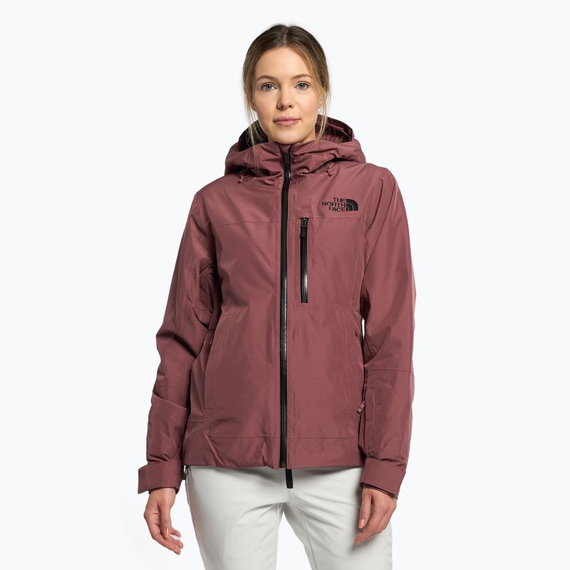 Giacca da sci da donna The North Face Descendit wild ginger