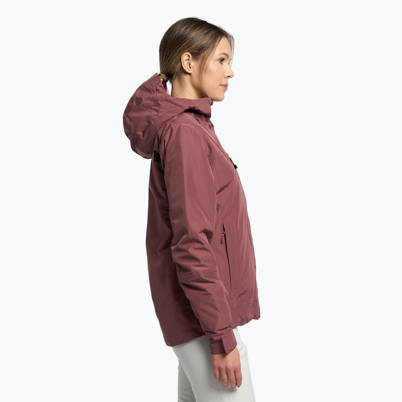 Giacca da sci da donna The North Face Descendit wild ginger 3