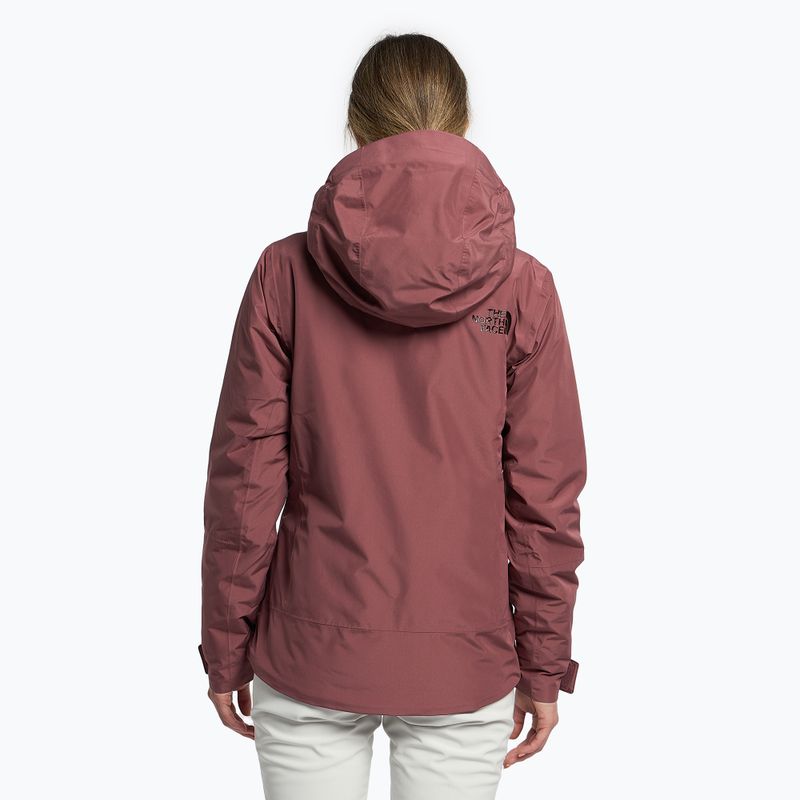 Giacca da sci da donna The North Face Descendit wild ginger 4