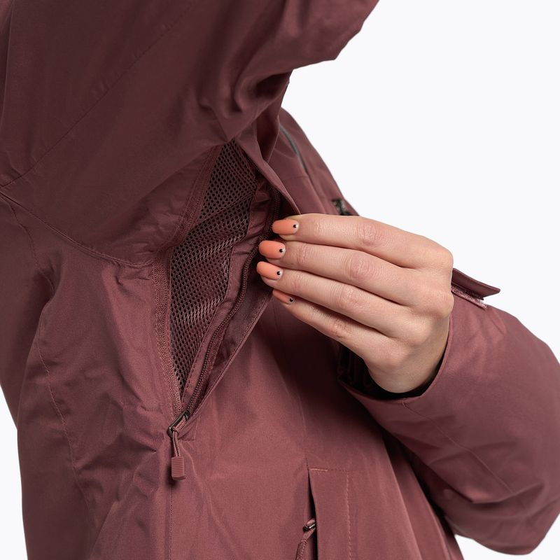 Giacca da sci da donna The North Face Descendit wild ginger 8