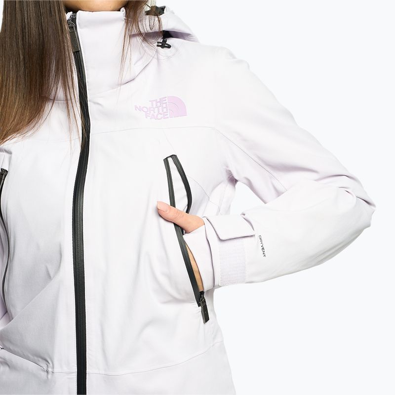 Giacca da sci donna The North Face Lenado lavanda nebbia 5
