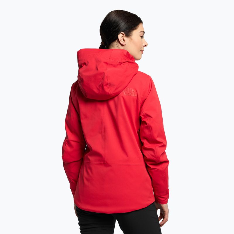 Giacca da sci da donna The North Face Lenado rosso 4