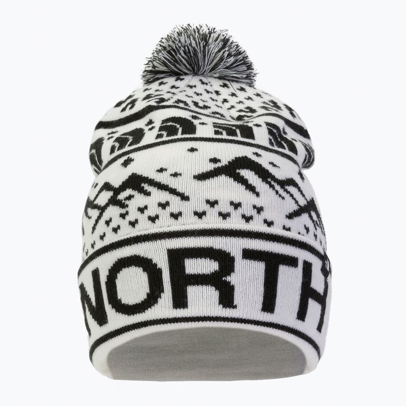 Berretto invernale The North Face Ski Tuke gardenia bianco/nero 2