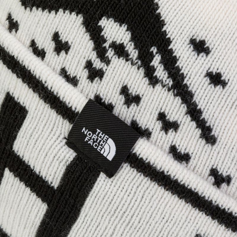 Berretto invernale The North Face Ski Tuke gardenia bianco/nero 3