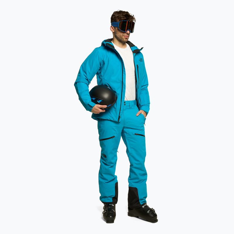 Pantaloni da sci da uomo The North Face Chakal acoustic blu 2