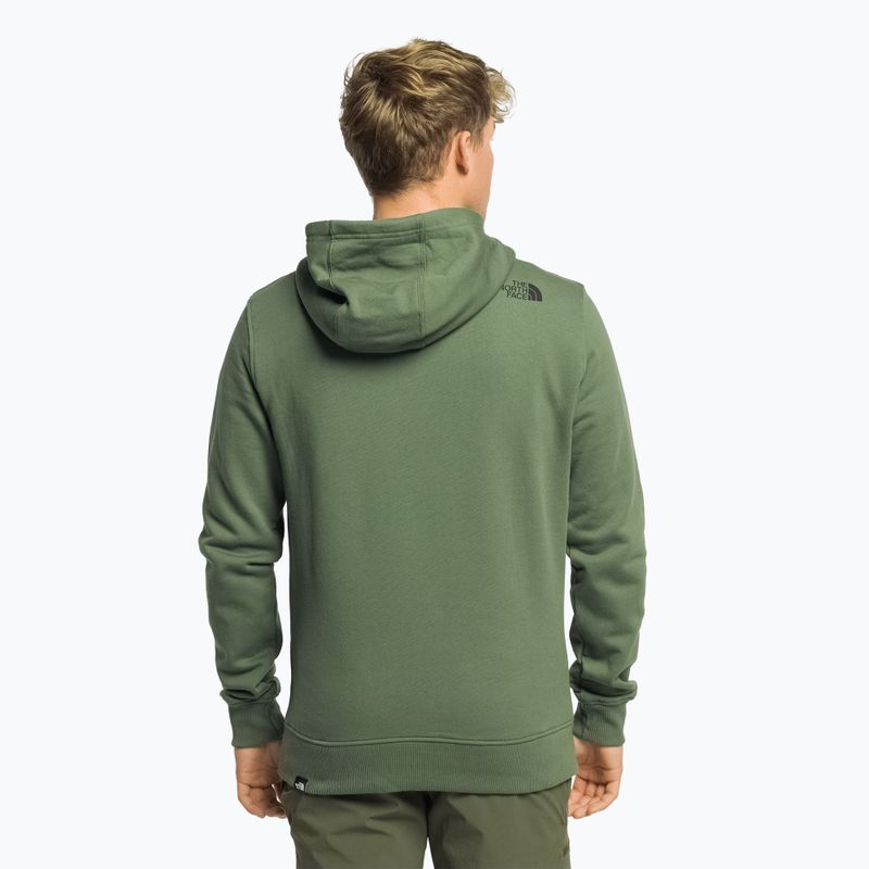 Felpa da trekking da uomo The North Face Simple Dome Hoodie timo 4