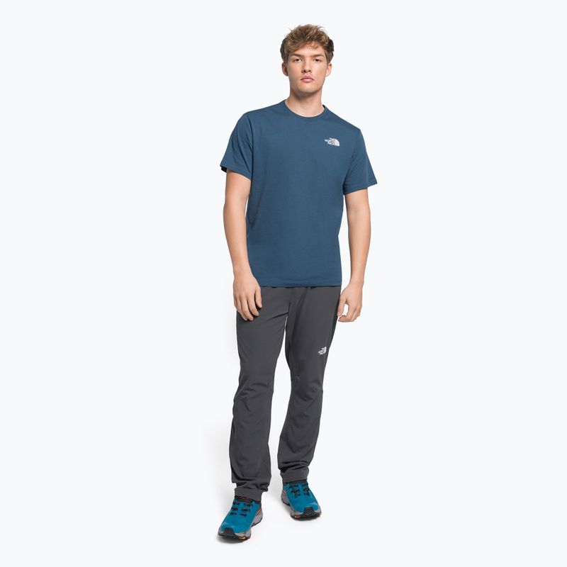 Maglietta uomo The North Face Redbox blu scuro 2