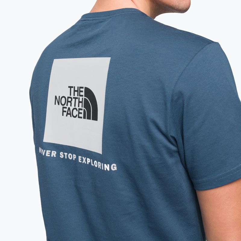 Maglietta uomo The North Face Redbox blu scuro 6