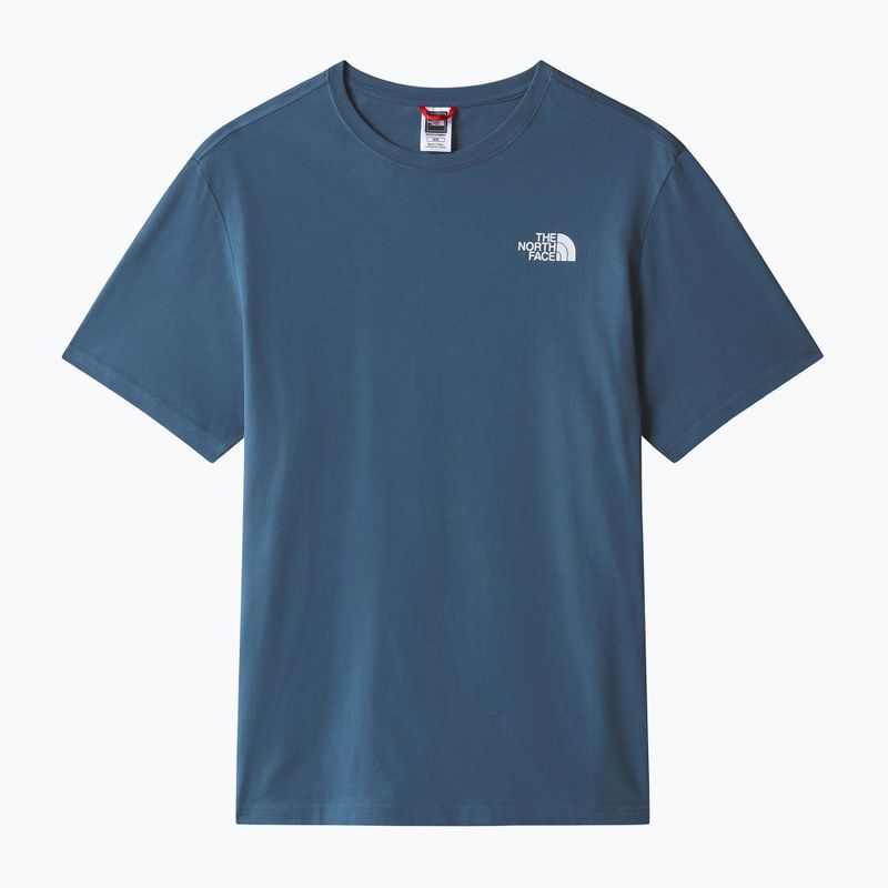 Maglietta uomo The North Face Redbox blu scuro 8