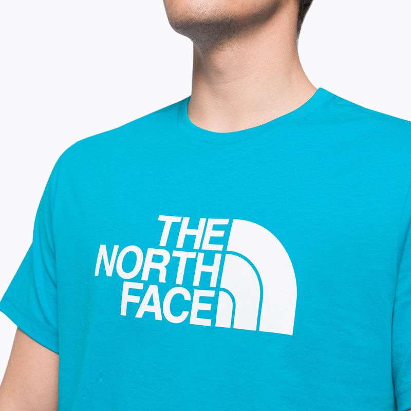 Maglietta The North Face Easy acoustic blu da uomo 5