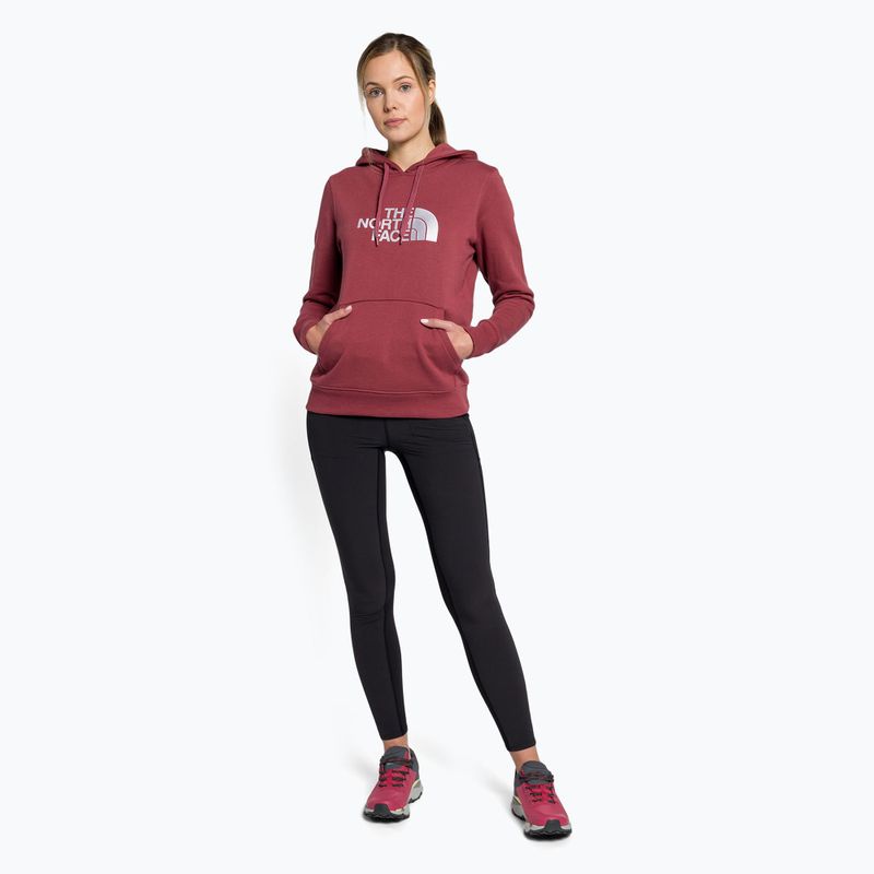Felpa con cappuccio The North Face Drew Peak Donna, zenzero selvaggio 2