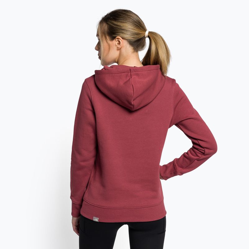 Felpa con cappuccio The North Face Drew Peak Donna, zenzero selvaggio 4