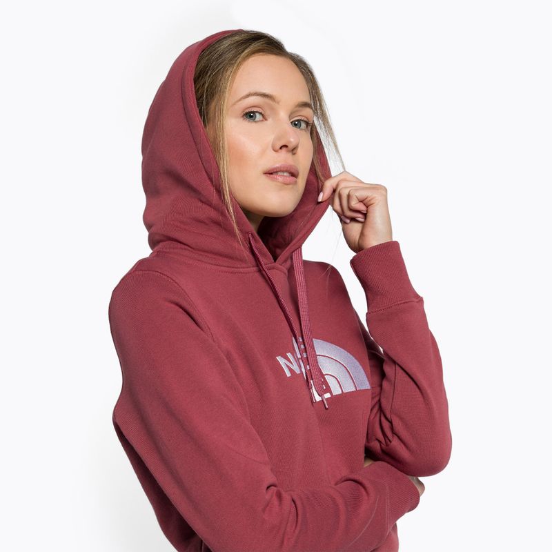Felpa con cappuccio The North Face Drew Peak Donna, zenzero selvaggio 5