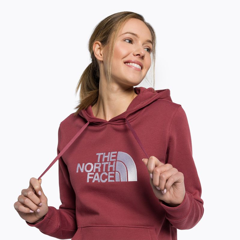 Felpa con cappuccio The North Face Drew Peak Donna, zenzero selvaggio 6