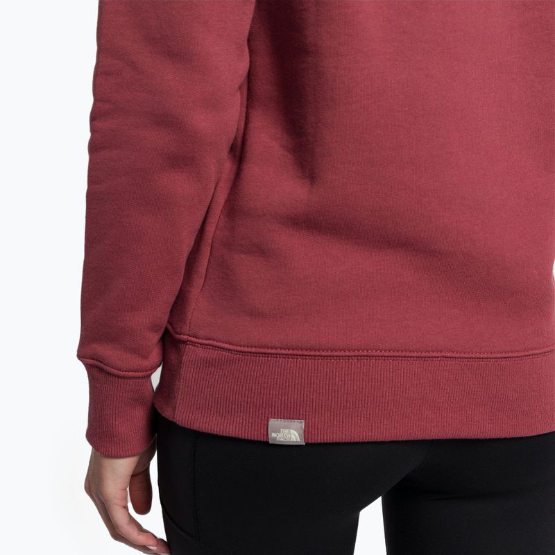 Felpa con cappuccio The North Face Drew Peak Donna, zenzero selvaggio 8