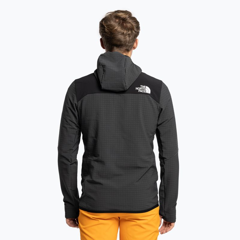 Giacca ibrida da uomo The North Face Dawn Turn Hybrid Ventrix Midlayer grigio asfalto/nero 4
