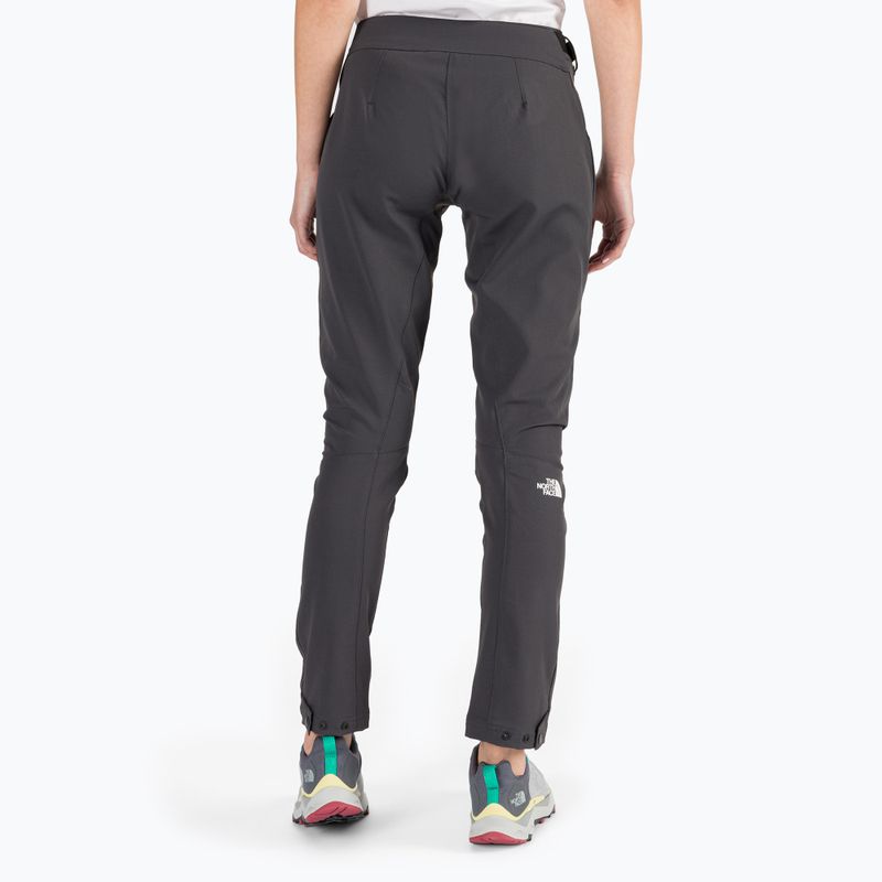 Pantaloni trekking donna The North Face AO Winter Slim Straight grigio asfalto 4