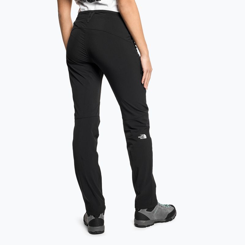 Pantaloni softshell da donna The North Face Speedlight Slim Straight nero 2