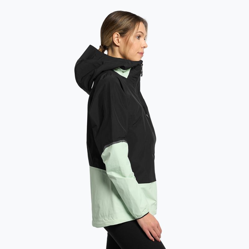 Giacca skit The North Face Dawn Turn 2.5 Cordura Shell nero/verde patina da donna 3