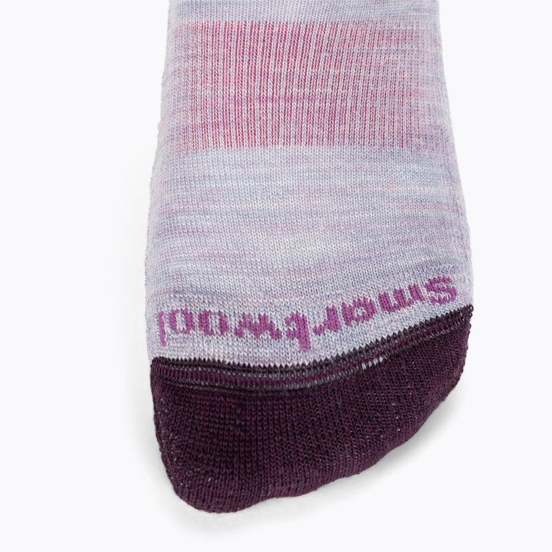 Calze Smartwool per bambini Wintersport Full Cushion Polar Bear Pattern OTC purple eclipse 5