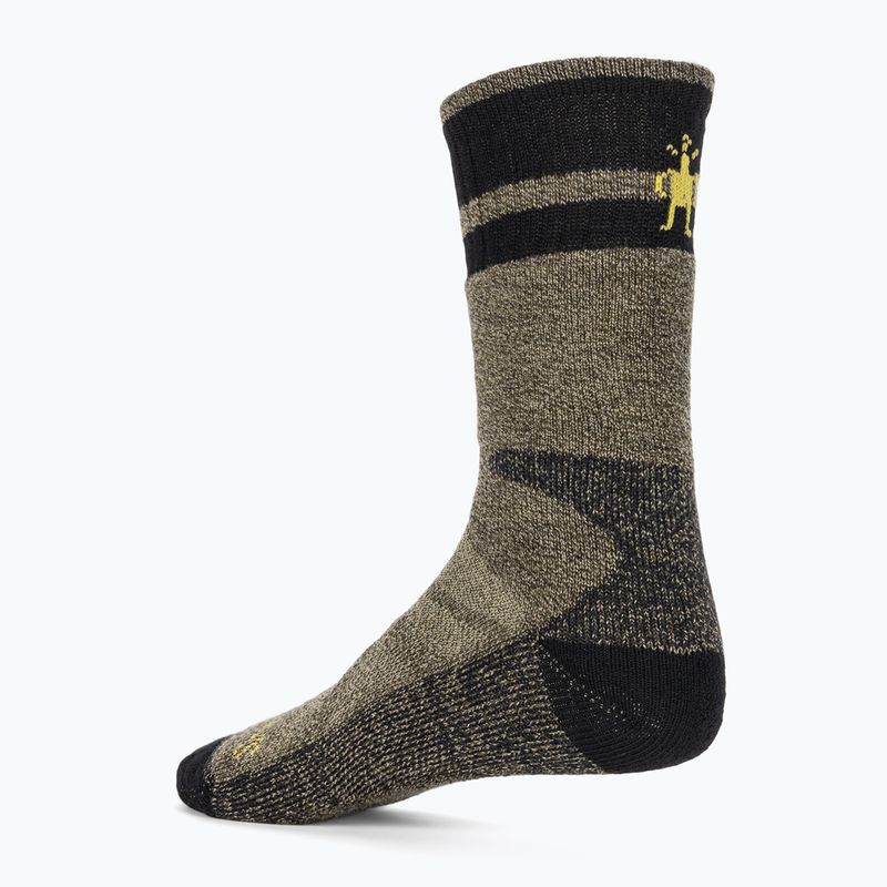 Smartwool Mountaineer Max Cushion Tall Crew calze da trekking in oliva militare 2