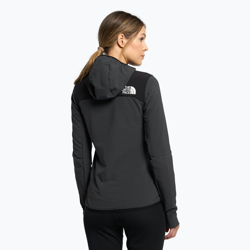 The North Face Dawn Turn Hybrid Ventrix Midlayer giacca da donna grigio asfalto/nero 4