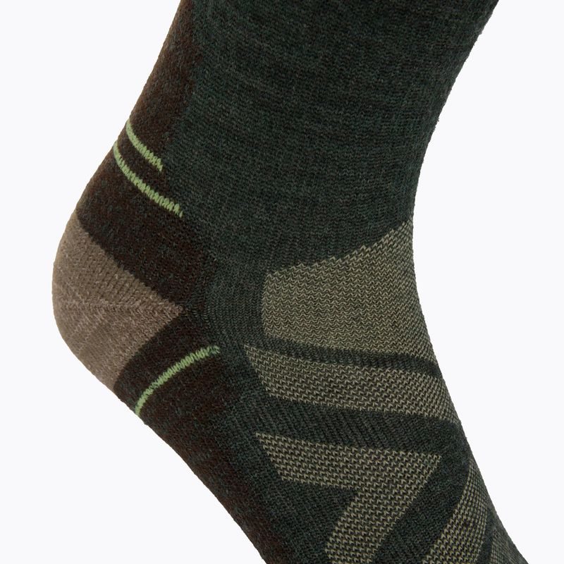 Smartwool Hike Light Cushion Crew calze da trekking verdi SW001614G51 3