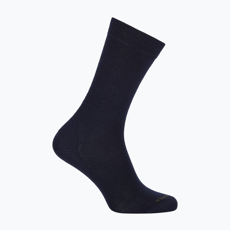Calze da donna Icebreaker Lifestyle Fine Gauge Crew midnight navy/dark loden 2