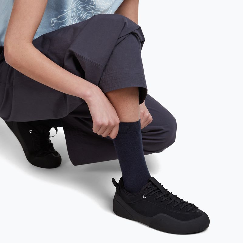 Calze da donna Icebreaker Lifestyle Fine Gauge Crew midnight navy/dark loden 5