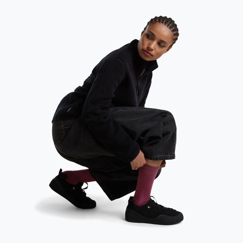 Calze da donna Icebreaker Merino Lifestyle Light Crew dark berry 5
