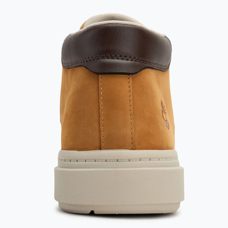 Timberland Seneca Bay Pelle Chukka scarpe da uomo in grano 6