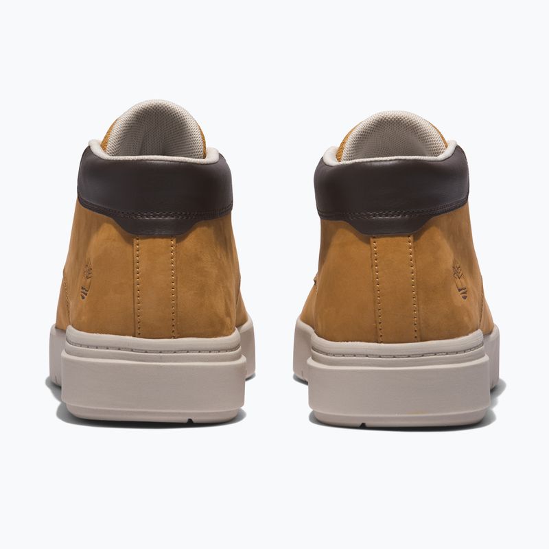 Timberland Seneca Bay Pelle Chukka scarpe da uomo in grano 12