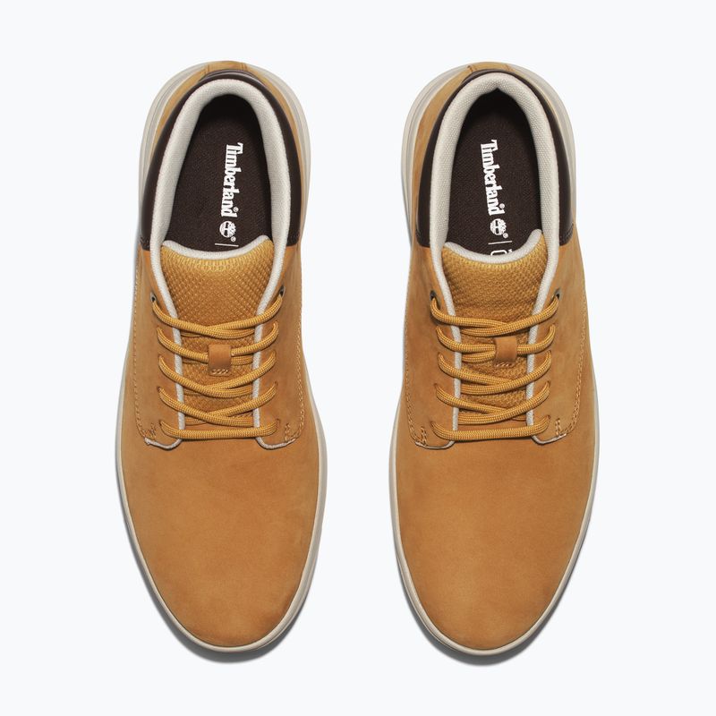 Timberland Seneca Bay Pelle Chukka scarpe da uomo in grano 14