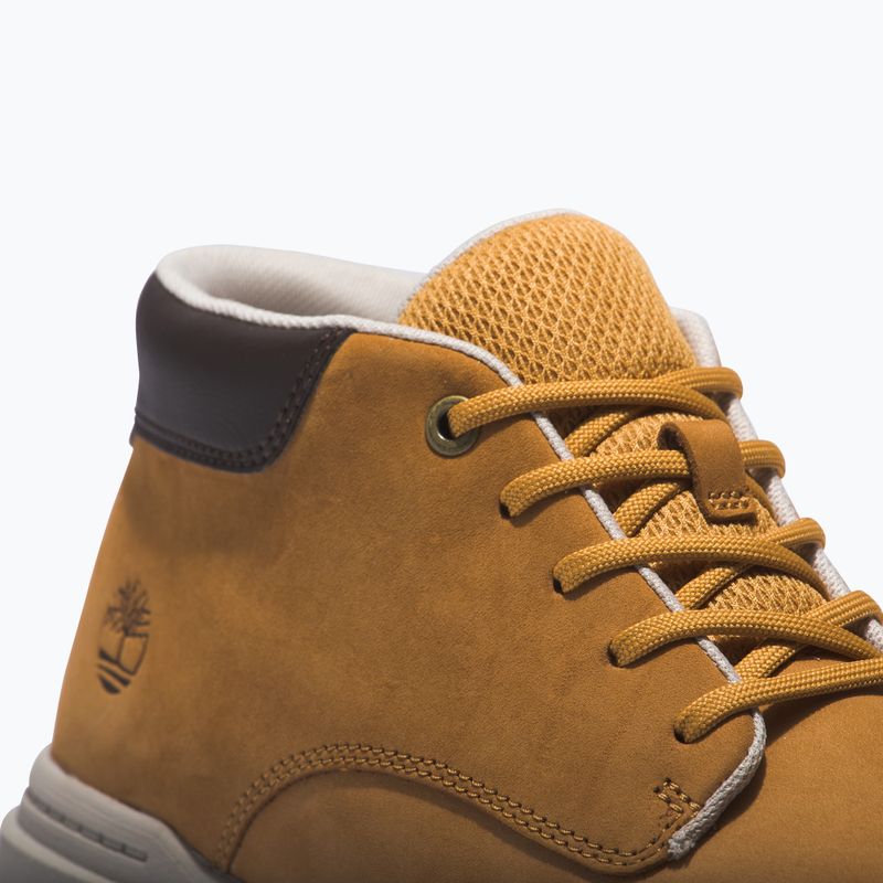Timberland Seneca Bay Pelle Chukka scarpe da uomo in grano 15