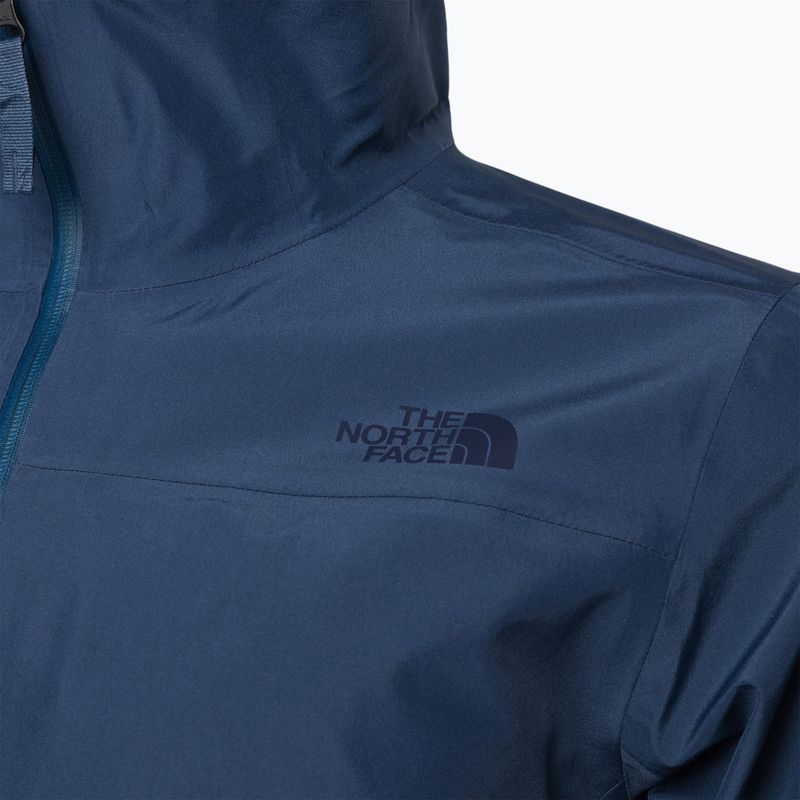 Giacca da pioggia da uomo The North Face Dryzzle Futurelight blu scuro 7