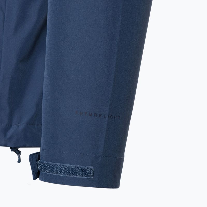 Giacca da pioggia da uomo The North Face Dryzzle Futurelight blu scuro 8