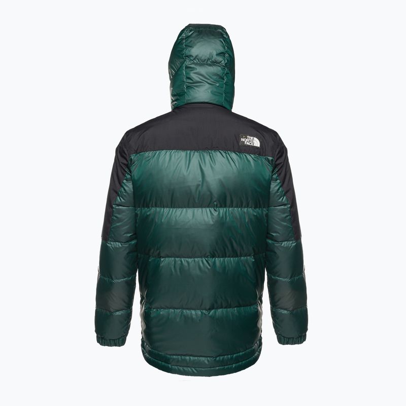 Piumino da uomo The North Face Diablo Recycled Down Hoodie verde pondorosa/nero 2