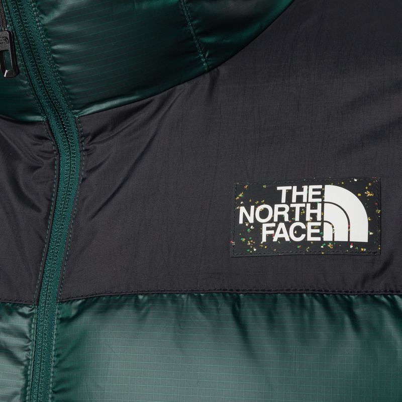 Piumino da uomo The North Face Diablo Recycled Down Hoodie verde pondorosa/nero 3