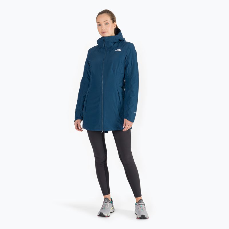 Giacca invernale da donna The North Face Hikesteller Insulated Parka blu ombroso/marino intenso 2