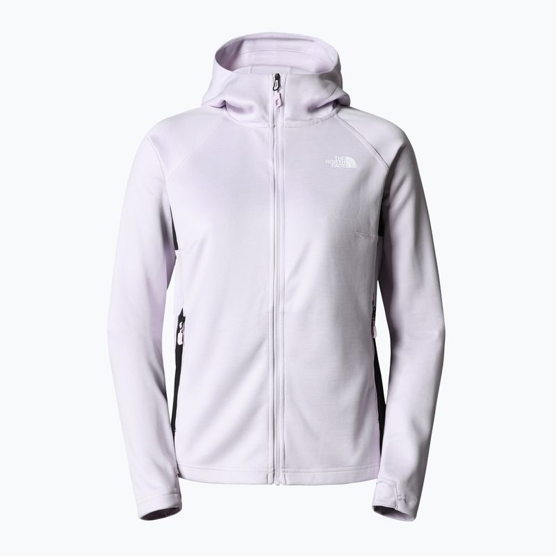 Felpa da trekking da donna The North Face AO Midlayer FZ Hoodie lavanda nebbia/erica bianca/nero 8