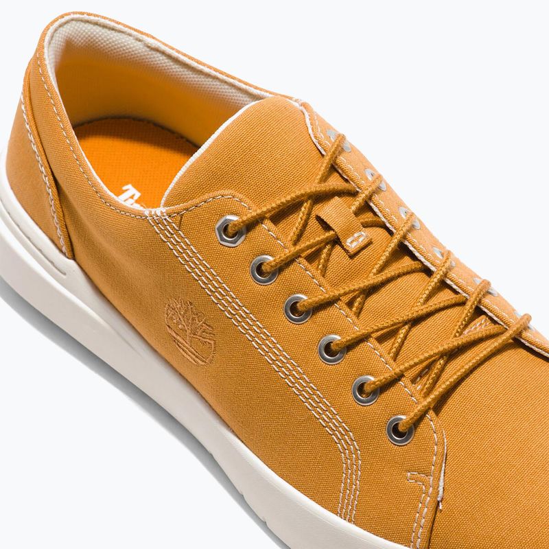 Uomo Timberland Seneca Bay Canvas Ox scarpe giallo spurce 8
