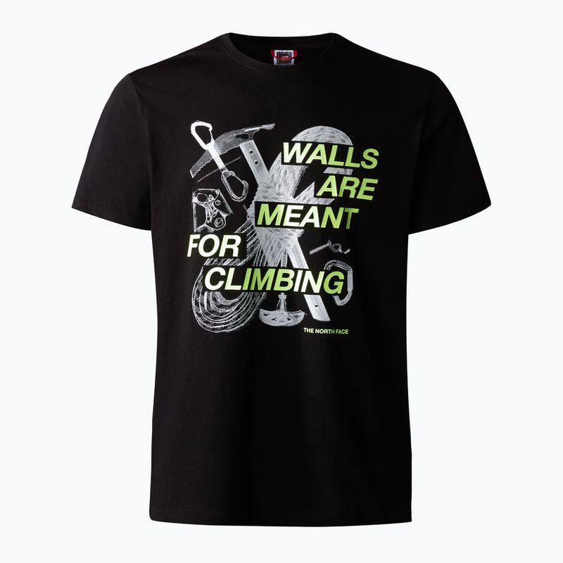 Maglietta da trekking da uomo The North Face Outdoor Graphic nero 5